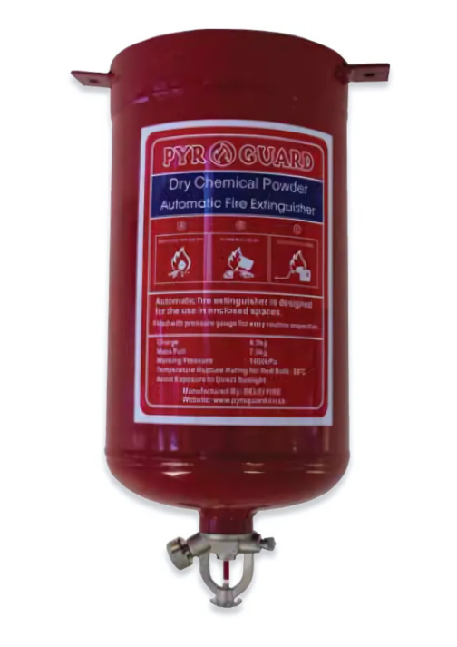 4.5Kg Dry Chemical Powder Type, Automatic Fire Extinguisher (Ceiling Unit)